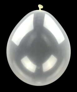 Bloonsy Pro-Grade 18-Inch Clear Latex Balloons (Pack of 10) - Extra-Wide Neck, Balloons For Balloon Stuffing Machine