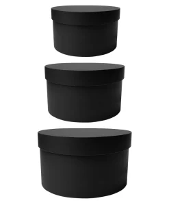 black round gift boxes