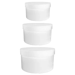 white round gift boxes